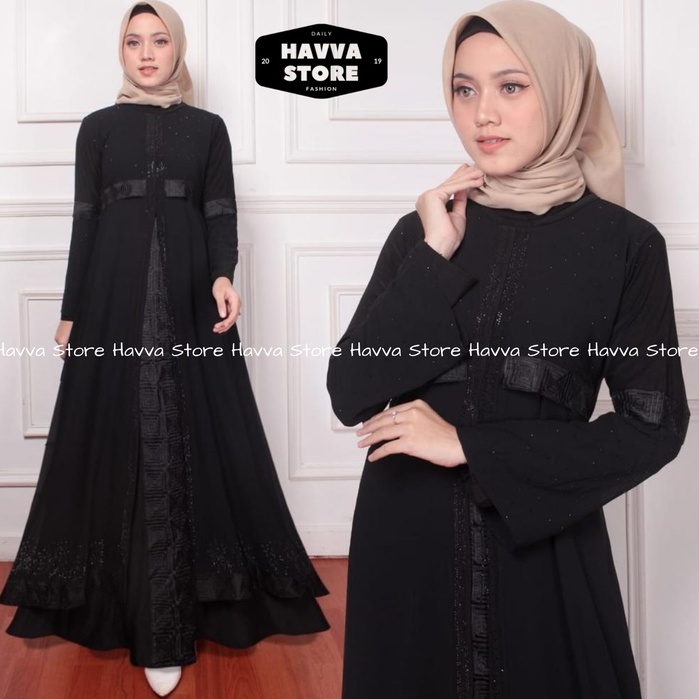 ABAYA TURKEY TERBARU / ABAYA MURAH /ABAYA PESTA TERBARU 2021