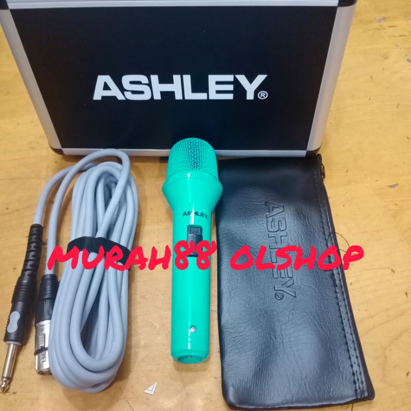 mic kabel ashley t68/t 68 free koper barang original suara mantap