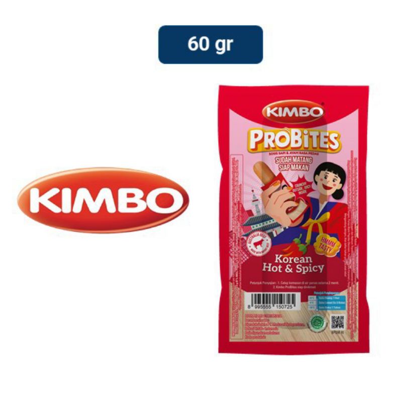 

KIMBO Probites Korean Hot & Spicy 1 pcs (60 gr)