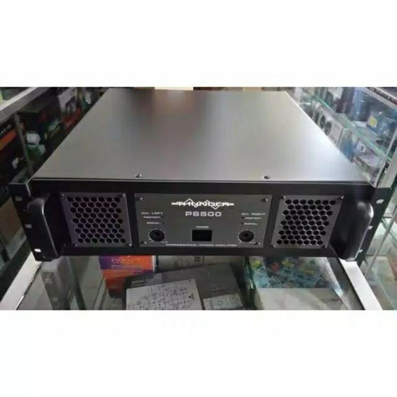 box power professional sound system THUNDER P6500 original