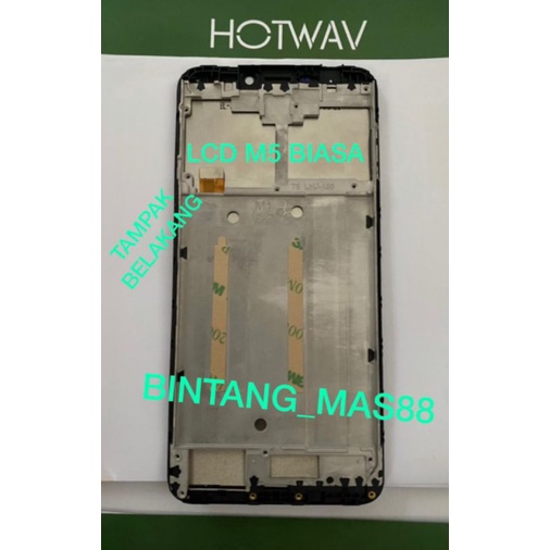 LCD DAN TC  HOTWAV M5 NEW ORIGINAL BLACK/WHITE