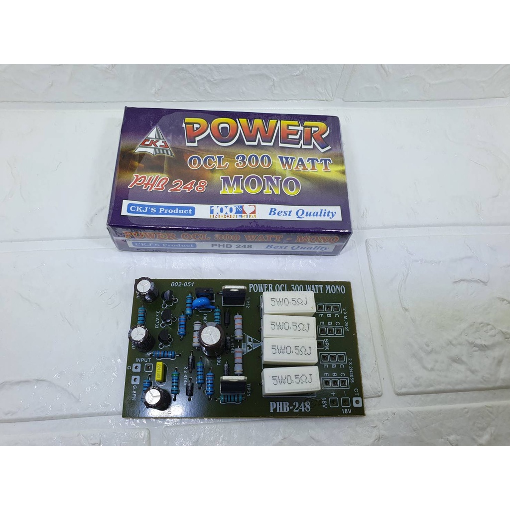 KIT POWER OCL 300 WATT MONO PHB 248 MEREK CKJ