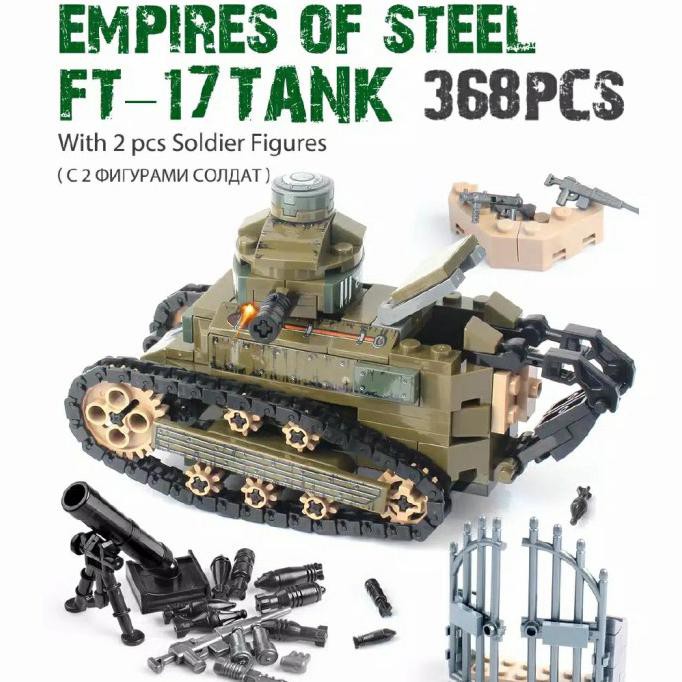 Hadir Lego City Army Soldier Tentara Militer War Tank Military Minifigures Murah