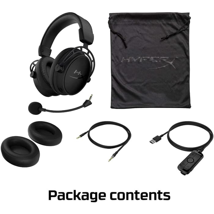 HyperX Cloud Alpha S Blackout 7.1 Surround Sound Gaming Headset