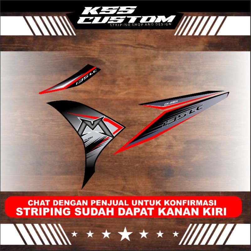 striping jupiter mx 135 lc - striping jupiter mx 135 variasi - striping jupiter mx 135 malaysia - st