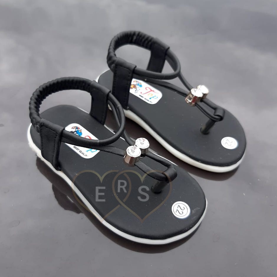 TOKOERS SDP08 22-25 Sandal Anak Perempuan Umur 1 2 3 tahun -  Sandal Tali Anak Motif Diamond