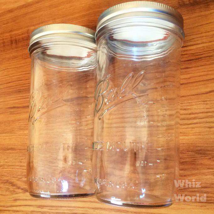 Ball Mason Jar 24 Oz Jars 709 Ml Wide Mouth Toples Kaca Shopee Indonesia