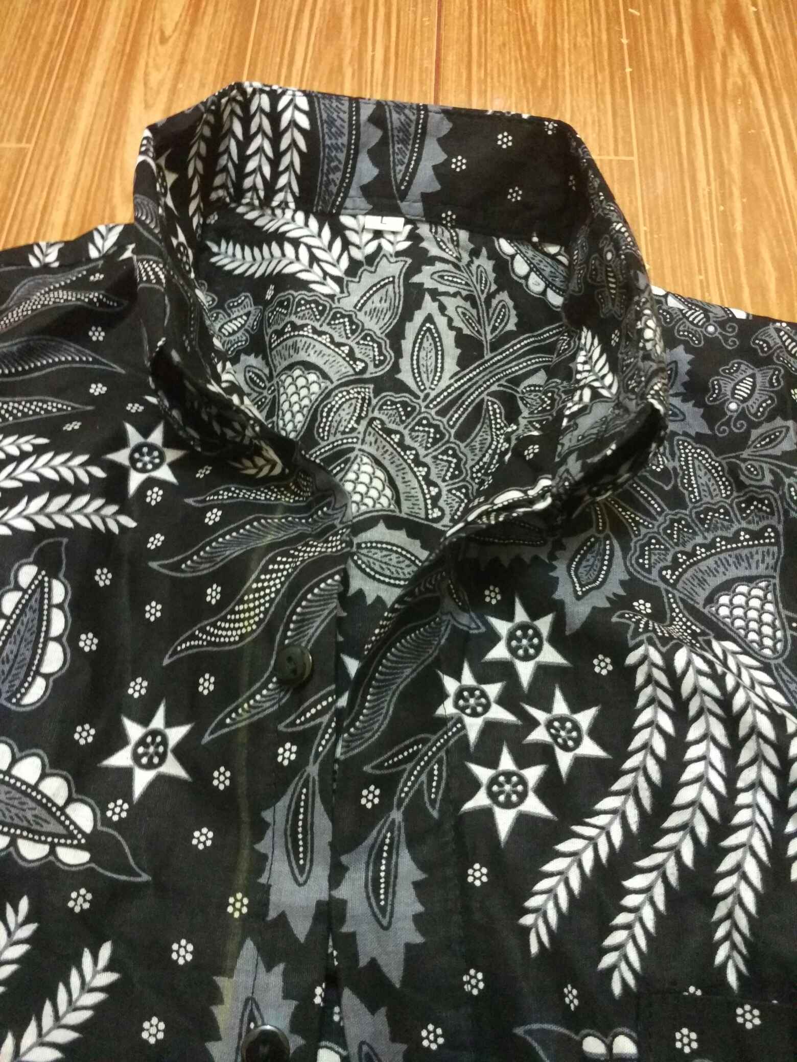 New Arrival Distro Batik Pria Bordir Sogan Hrb026 Batikaf Notoarto Batik Ipnu-ippnu Hem Pria Bel