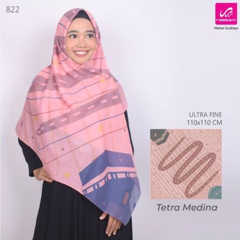 Rabbani - Kerudung Segi Empat Tetra Medina