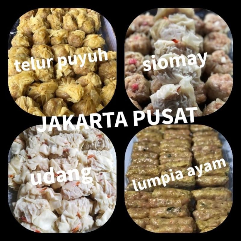 

Dimsum siomay ayam / lumpia kekian premium frozen beku halal . Somay udang