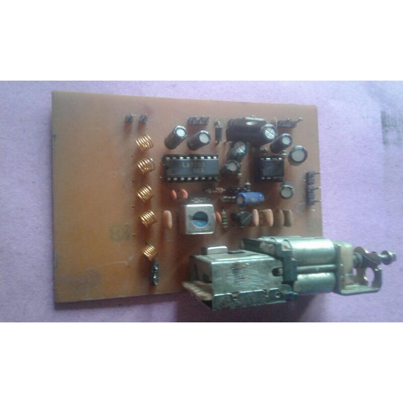 Kit Radio Tuner Fm Rakitan Mono Satu Ser + Power Lm 386 L
