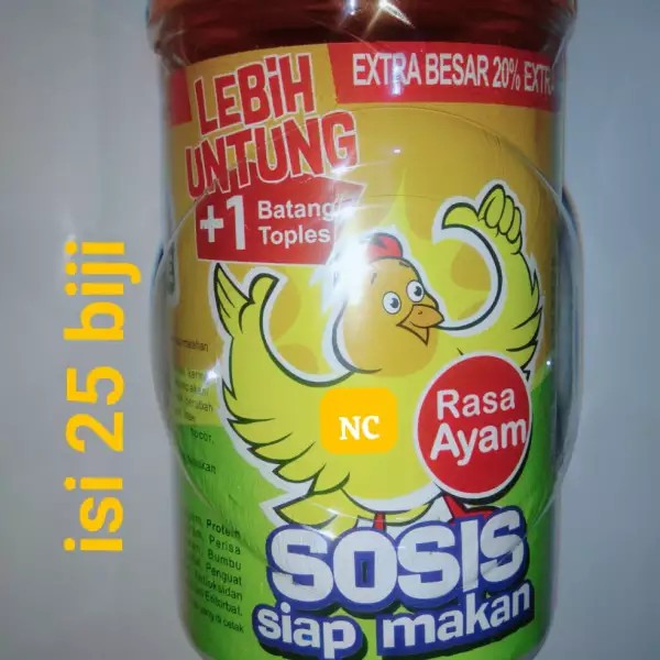 

Sosis So Nice rasa ayam isi 25 biji