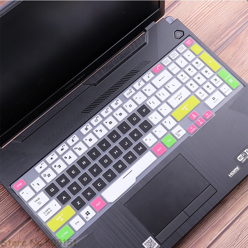 Skin Cover Keyboard Silikon Untuk ASUS TUF A17 FA706 Fa706ii FA706iu ASUS TUF Gaming A15 FA506 FA506iu FA506iv Fa506ii