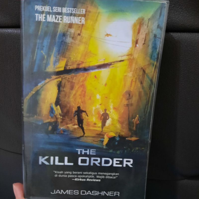 Novel Preloved The Kill Order James Dashner Series Maze Runner