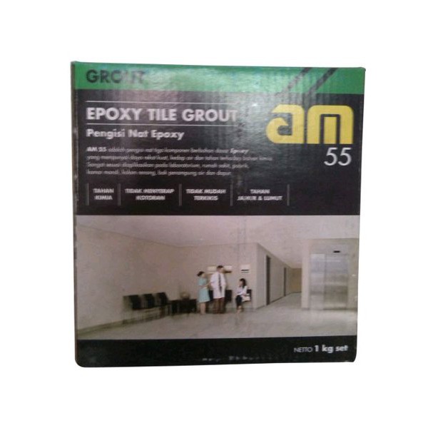 AM 55 EPOXY TILE GROUT - PENGISI NAT EPOXY