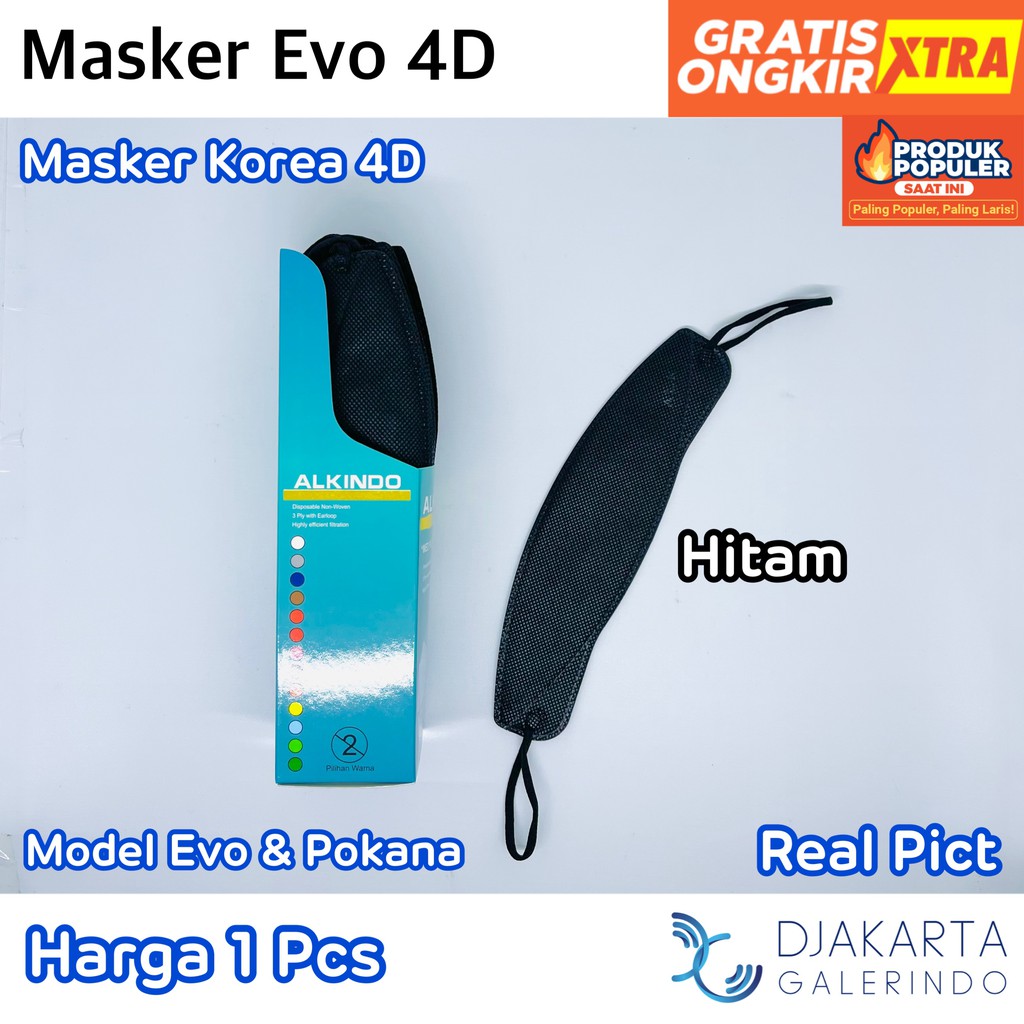 Masker EVO 4D Med Plus KF94 3 Masker Korea