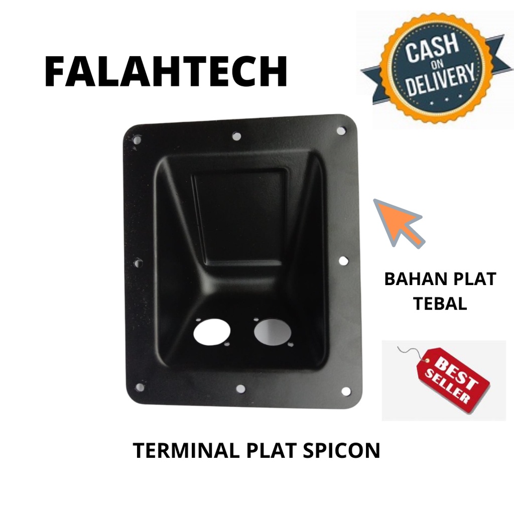 TERMINAL PLAT SPICON PANEL SPICON PLAT BESI HITAM