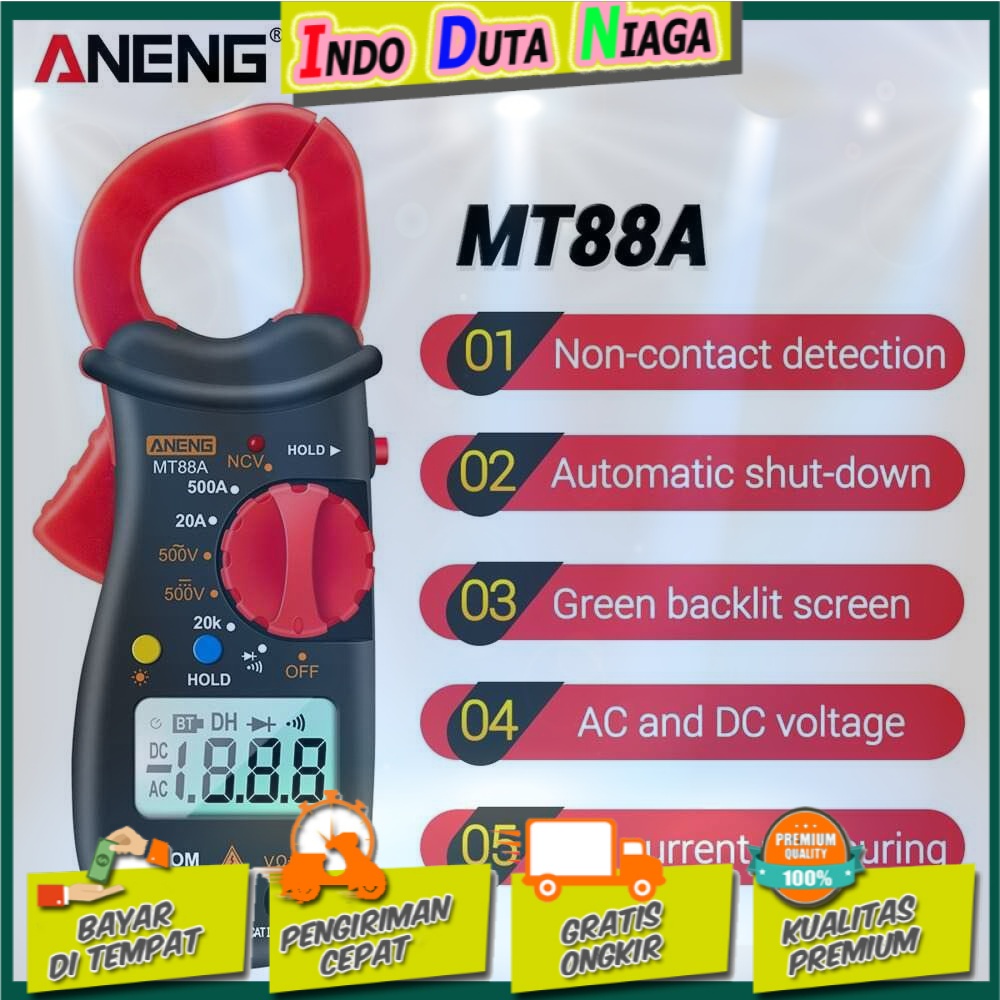 ANENG Digital Multimeter Voltage Tester Clamp - MT88A