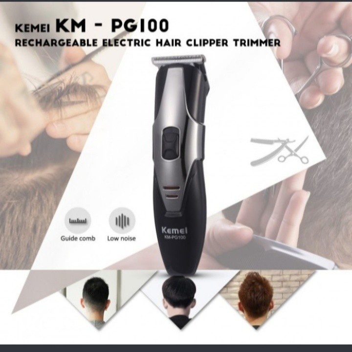 Pencukur Rambut Kemei PG-100 Multifungsi dan Praktis di gunakan