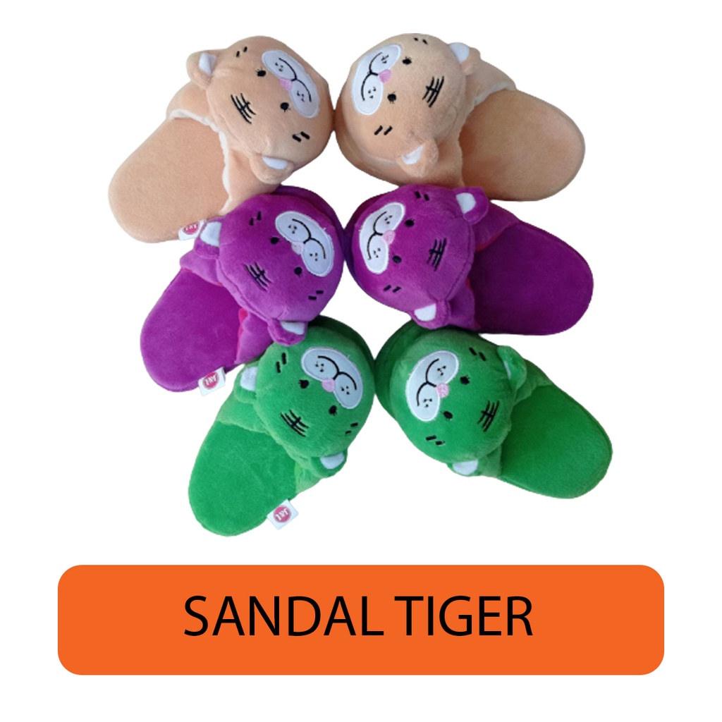 Sandal Boneka Dewasa, Sandal Kamar Boneka , Sandal Slop Kepala Boneka