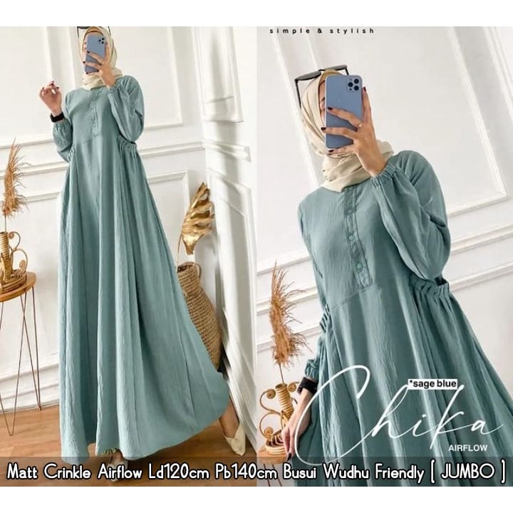 CHIKA DRESS MAXI JUMBO MODEL KEKINIAN