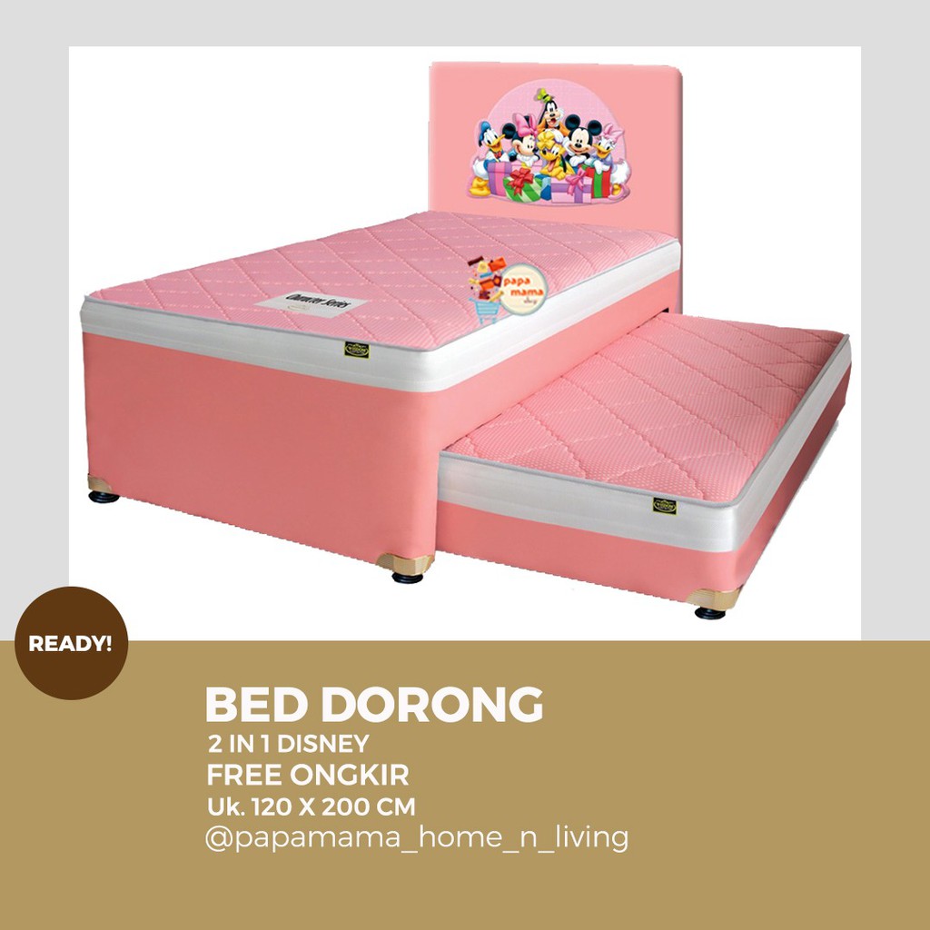 BED DORONG Latex by Wisdom DISNEY Uk 120 - FULL SET - Medan