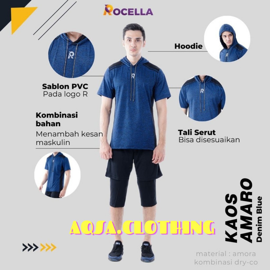 Baju Olahraga Kaos Hoodie Couple Pria dan Wanita Murah