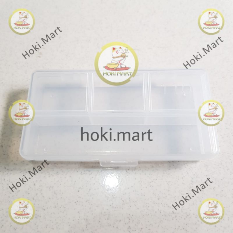 Kotak pancing kecil sekat 4 / fishing tool box