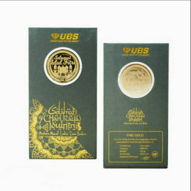 Ubs Angpao 24k Lebaran Edition 0 2gram Indonesia
