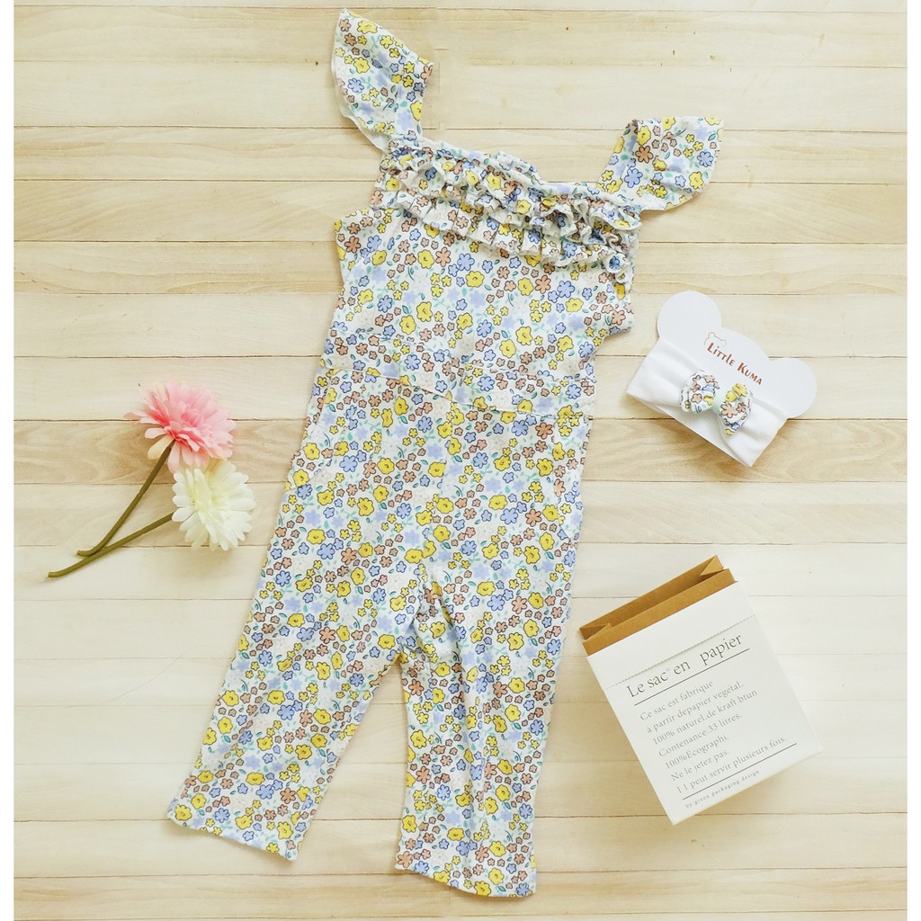 Jumpsuit anak | baju anak perempuan | girl jumpsuit | baju anak murah | | Flower Jumpsuit