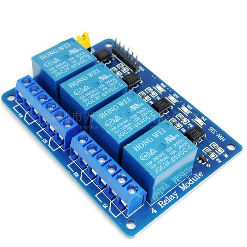 Modul Relay Arduino Uno Nano Kit 12V Chanel 1 2 4 8 Channel Optocoupler 12V 220V AC HIG LOW TRIGGER DIY