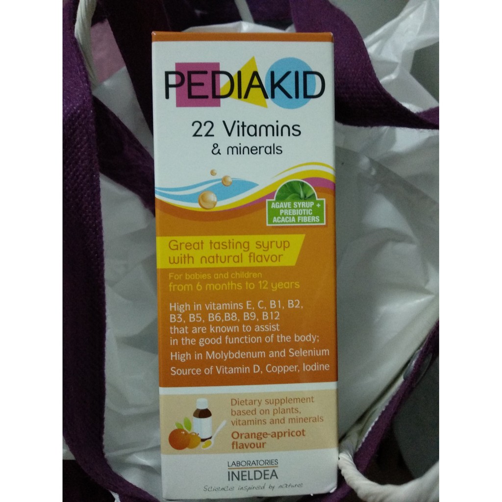 Pediakid 22 Vitamins & Minerals