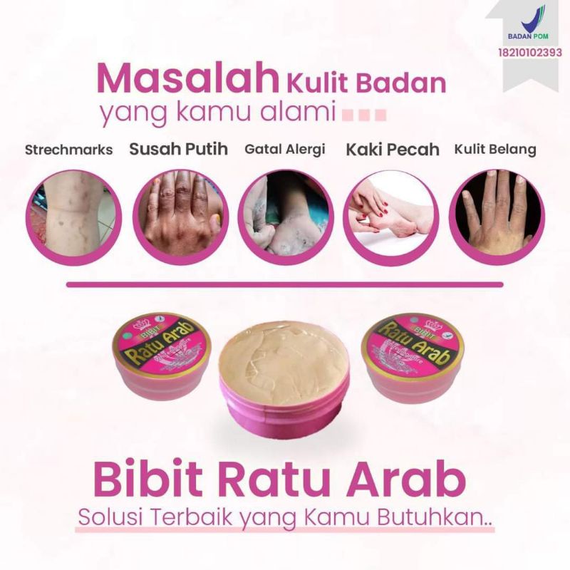 BIBIT RATU ARAB ORIGINAL 100% ASLI, BPOM, AMAN BUMIL/BUSUI