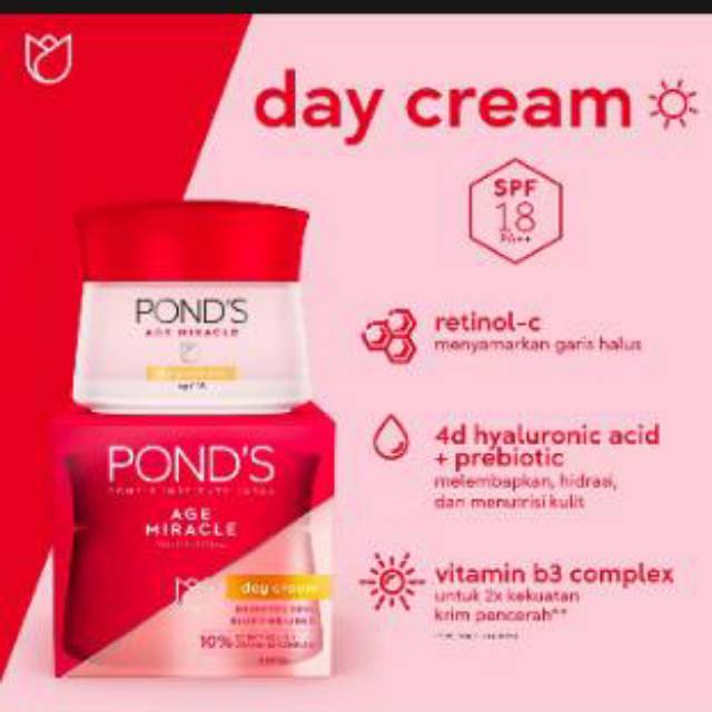 Pond's Age Miracle Youthful Glow 20g ( Kemasan Baru )