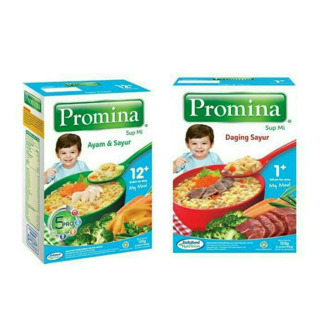 Promina Sup Mi Ayam dan Sayur &amp; Daging dan Sayur