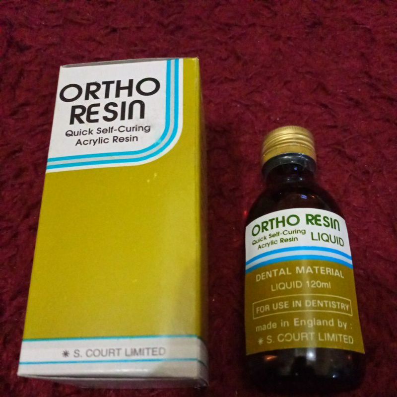 Jual liquid ortho resin/ minyak ortho resin 120 ml Shopee Indonesia