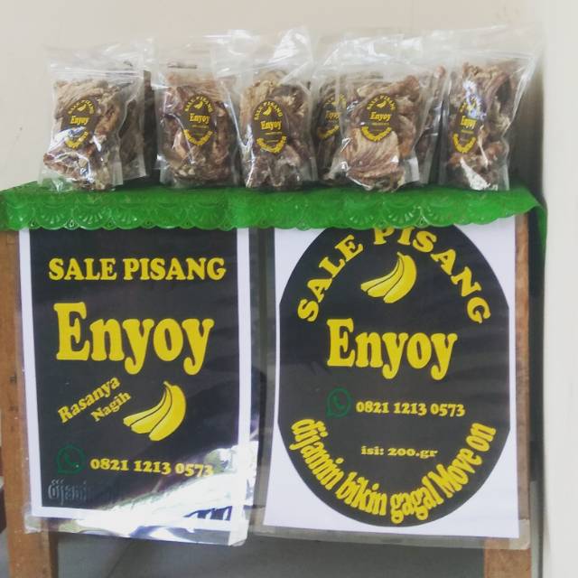 

Sale pisang "enyoy