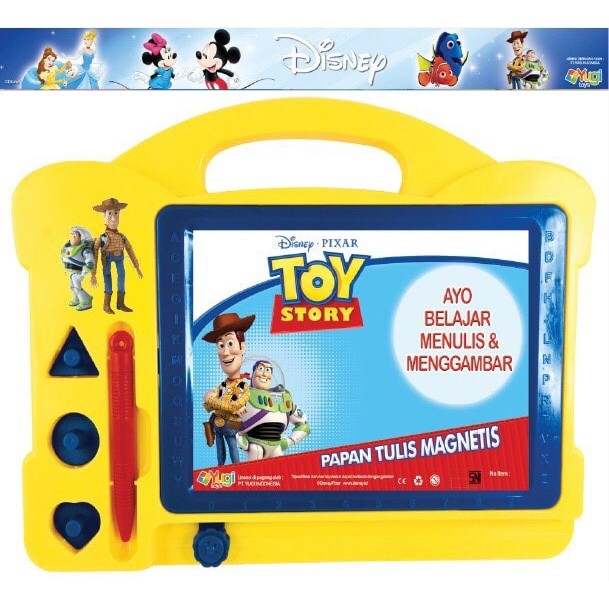 

M110 PAPAN TULIS MAGNET / MAGNETIS ANAK MOTIF DISNEY PREMIUM QUALITY