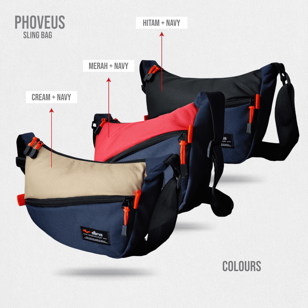 Tas Selempang Slingbag Pouch Elbrus Phoveus