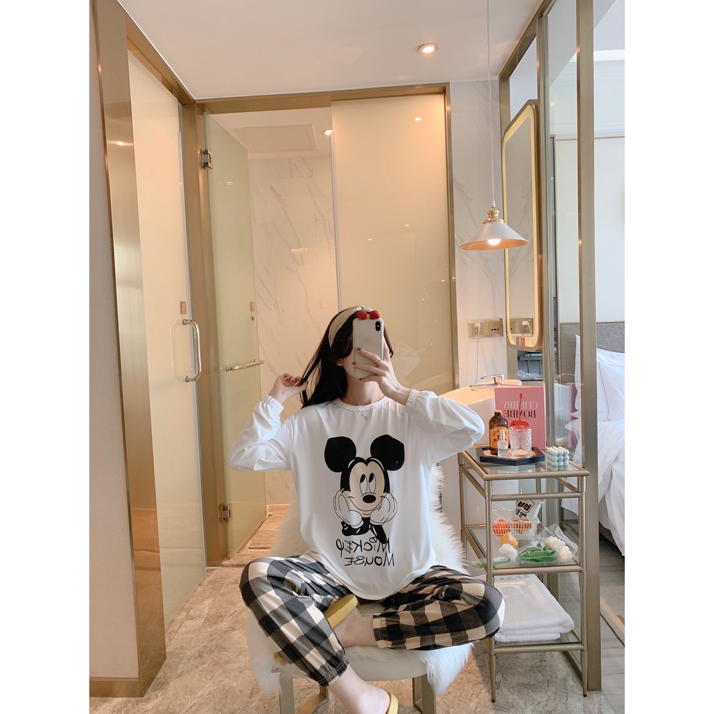 1122 SETELAN BAJU KAOS TIDUR PIYAMA CELANA JOGER KEKINIAN PP SPANDEK IMPORT FASHION WANITA KOREA LEN