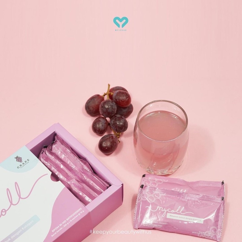 MYCOLL collagen beauty drink By Mylovaa (BISA COD)