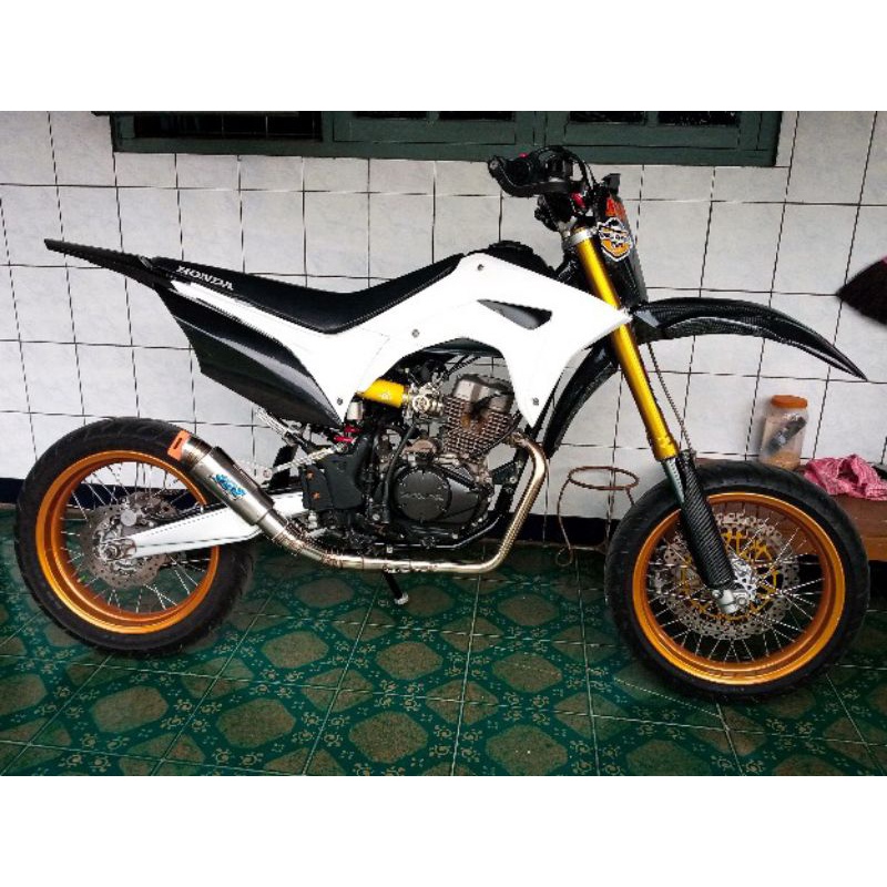 Knalpot Racing kolong bawah KLX crf