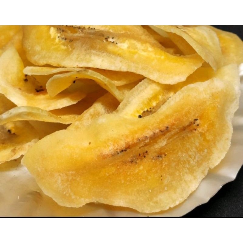 

keripik pisang rasa original asin berat 250gr