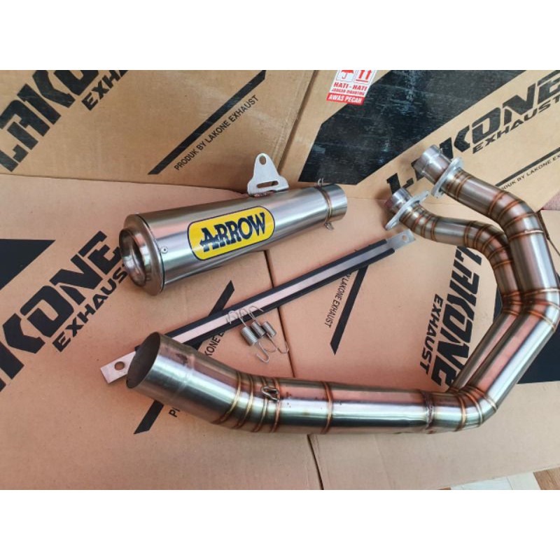 KNALPOT ARROW MotoGP Style Series FULLSYSTEM KAWASAKI ER6 ER6N ER650 ER6F