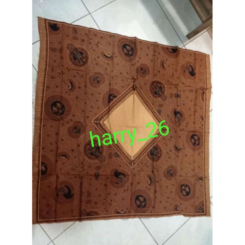 Udeng Segi Empat Batik Cap - Kain Blangkon Segi Empat Batik Cap