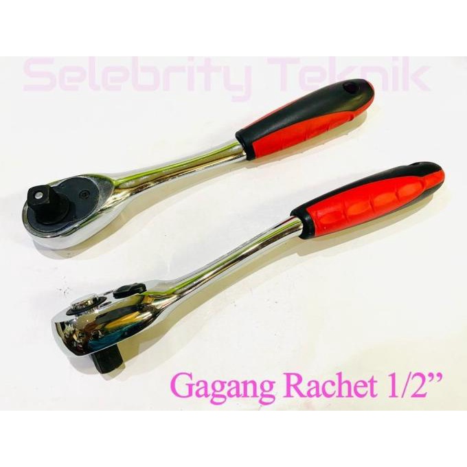 

Rachet Handle 1/2" / Gagang Rachet 1/2 Inch selebr17 Ayo Beli