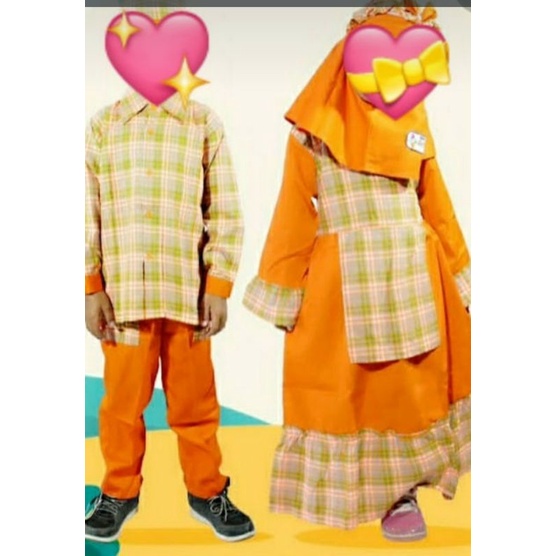 Baju muslim Paud/ TK