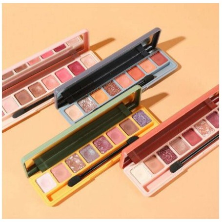 LAMEILA 3051 SOFT EYESHADOW LASTING MAKEUP 8 COLORS|MAKE UP|RIASAN MATA|EYE SHADOW