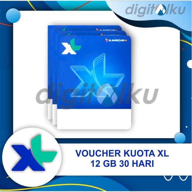 VOUCHER KUOTA XL 13 GB 30 HARI