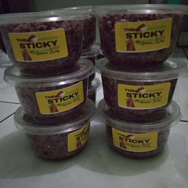 

tape ketan item berat 400 gr